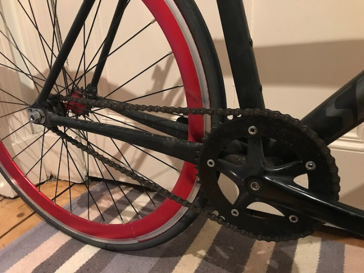 langster chainring fast fixie bike