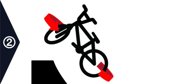 how to air on a quarter pipe